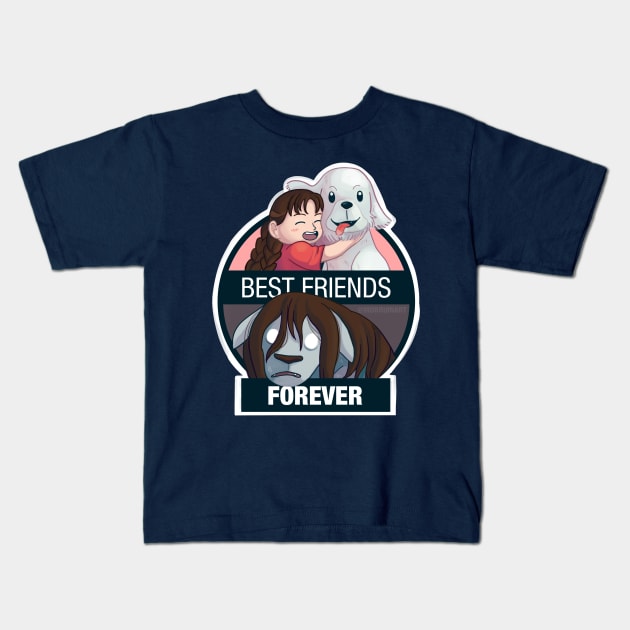 Best friends forever Kids T-Shirt by Mdbruin